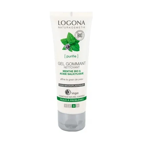 Gel Peeling Nettoyant Profond Menthe & Acide Salicylique