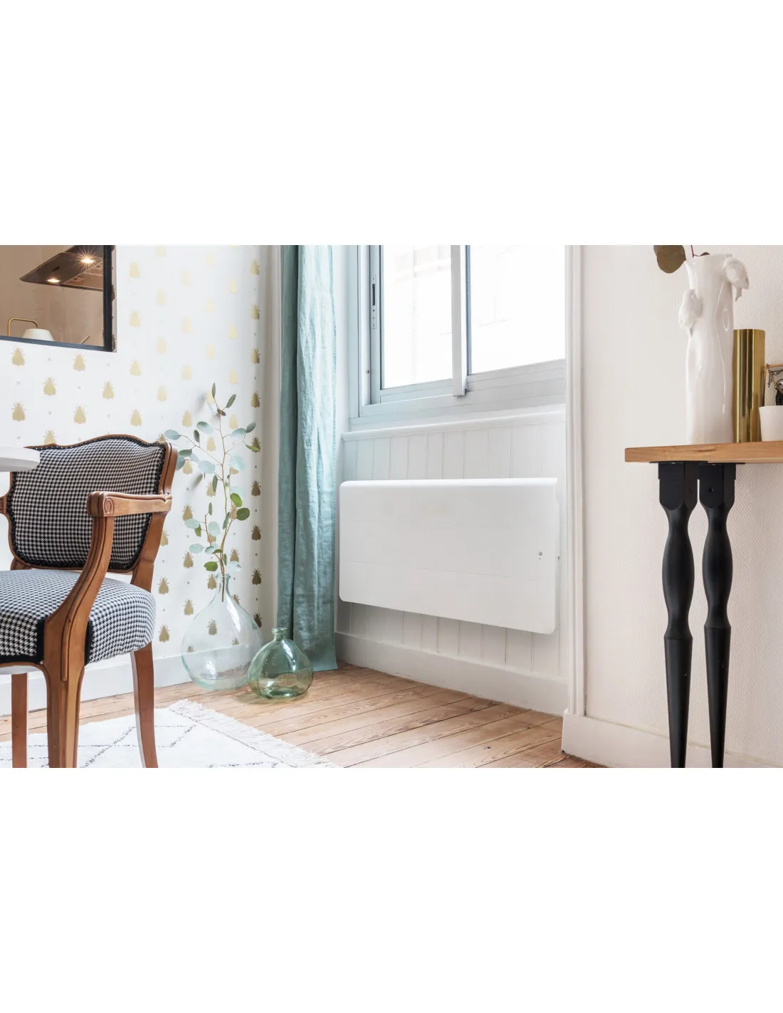 Radiateur axoo - vertical - 1000W - blanc satiné MULLER INTUITIV NEN3083SEEC
